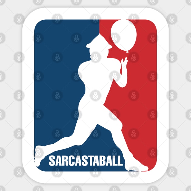 SARCASTABALL Sticker by tvshirts